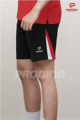 Quần thể thao nam MSC-2003 Đen phối đỏ